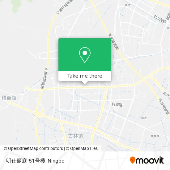 明仕丽庭-51号楼 map