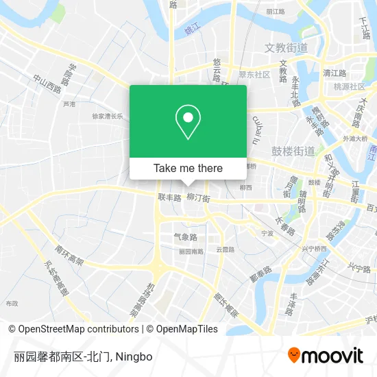 丽园馨都南区-北门 map