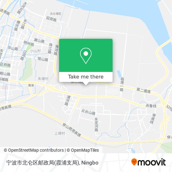 宁波市北仑区邮政局(霞浦支局) map