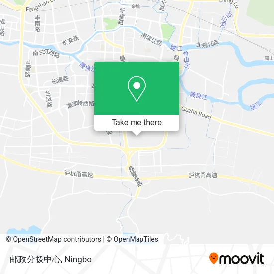 邮政分拨中心 map