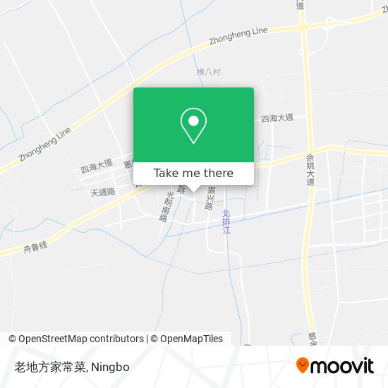老地方家常菜 map