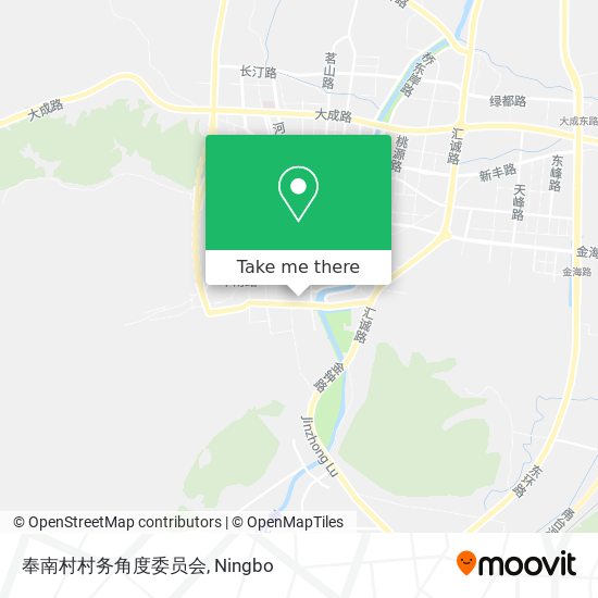 奉南村村务角度委员会 map
