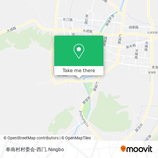 奉南村村委会-西门 map