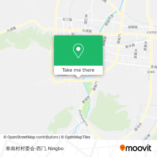 奉南村村委会-西门 map