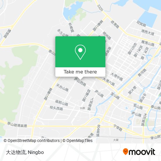 大达物流 map