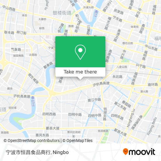 宁波市恒昌食品商行 map