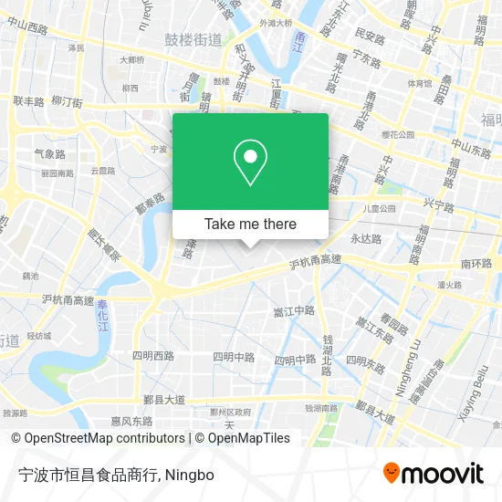 宁波市恒昌食品商行 map