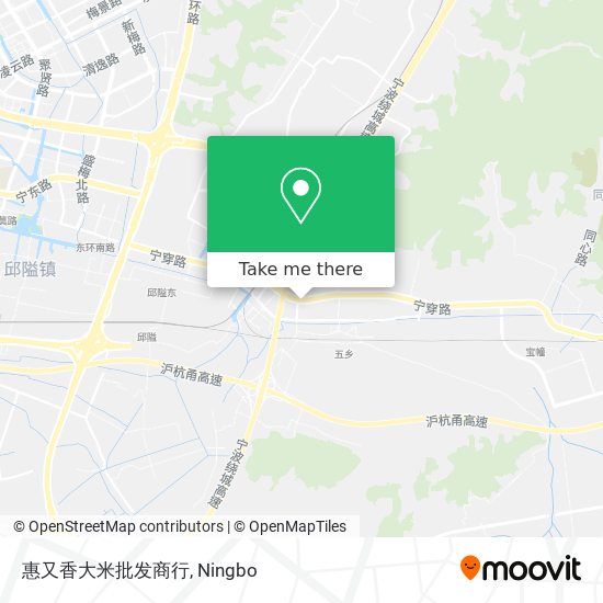 惠又香大米批发商行 map