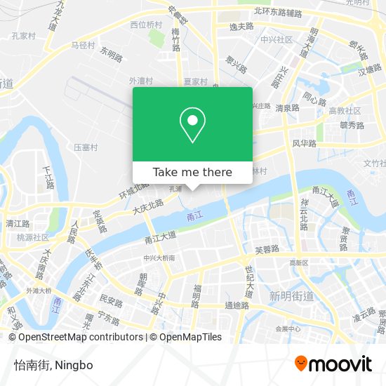 怡南街 map