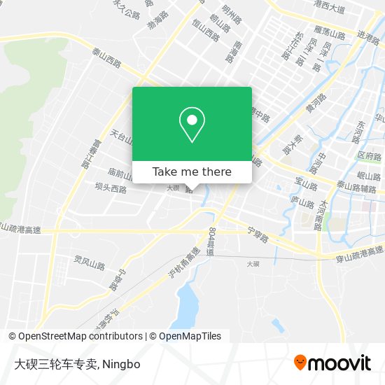 大碶三轮车专卖 map