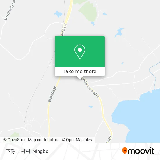 下陈二村村 map