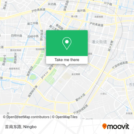首南东路 map