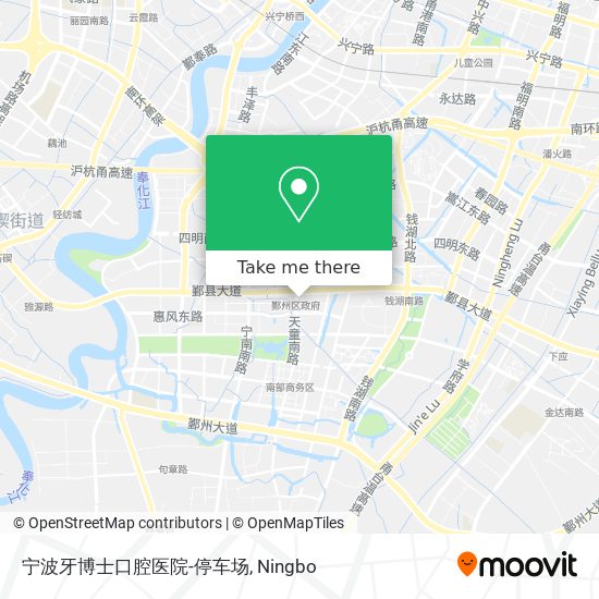 宁波牙博士口腔医院-停车场 map