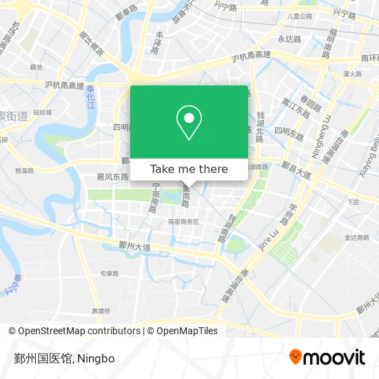 鄞州国医馆 map