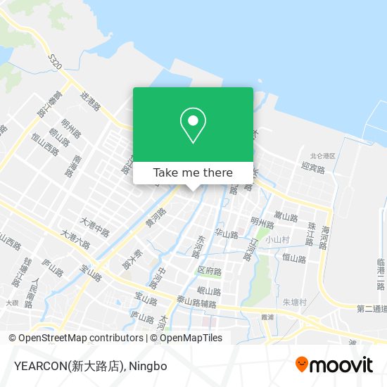 YEARCON(新大路店) map