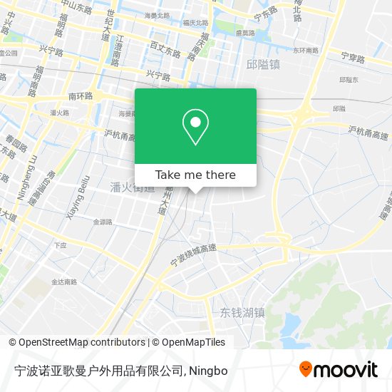 宁波诺亚歌曼户外用品有限公司 map