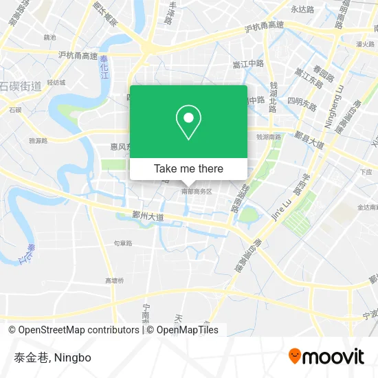 泰金巷 map