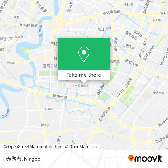 泰聚巷 map