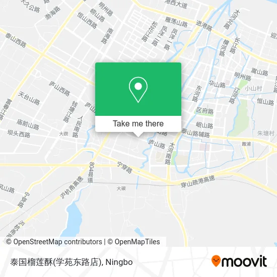 泰国榴莲酥(学苑东路店) map