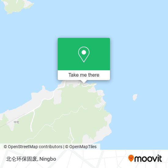 北仑环保固废 map