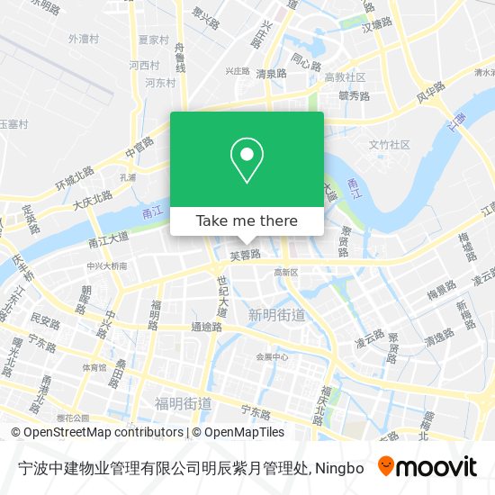 宁波中建物业管理有限公司明辰紫月管理处 map