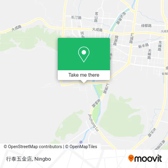 行泰五金店 map