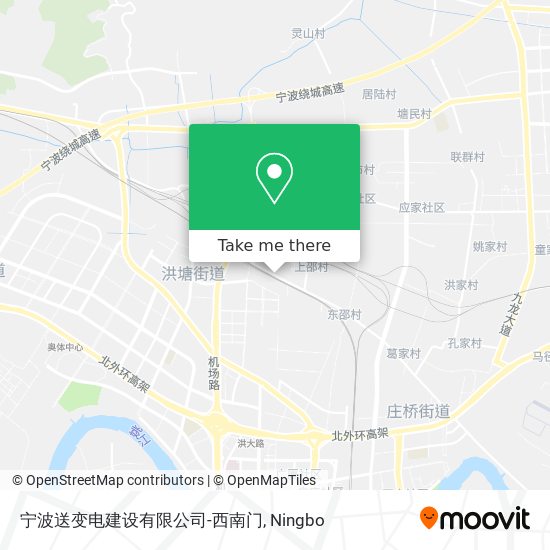 宁波送变电建设有限公司-西南门 map