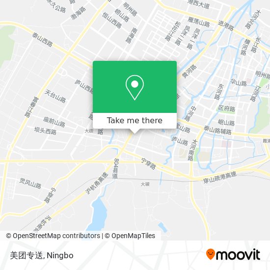 美团专送 map