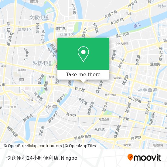 快送便利24小时便利店 map