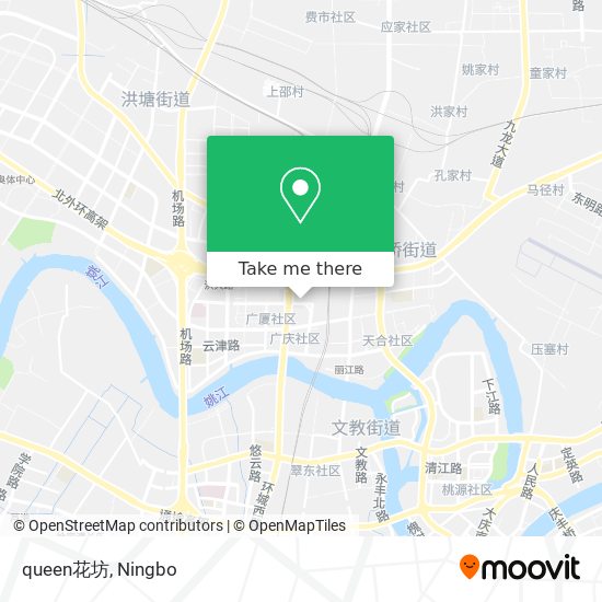 queen花坊 map