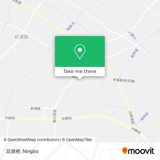 花塘桥 map
