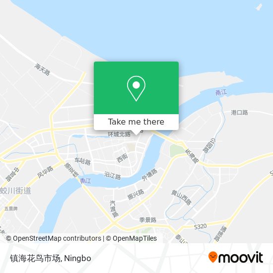 镇海花鸟市场 map