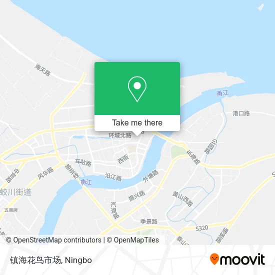 镇海花鸟市场 map
