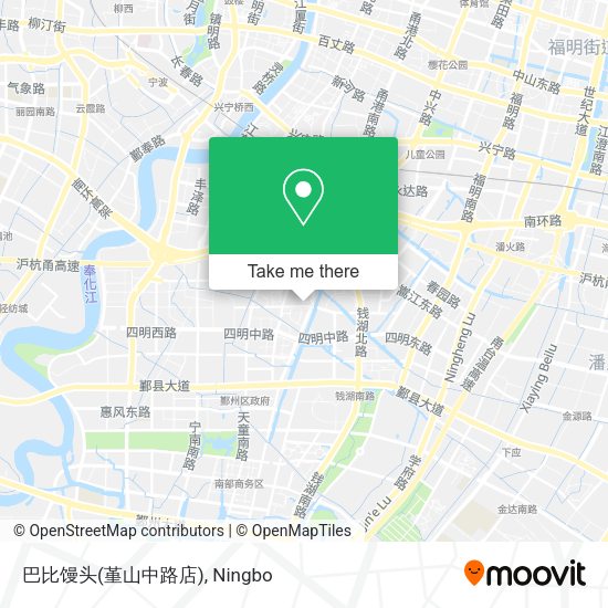 巴比馒头(堇山中路店) map