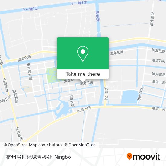 杭州湾世纪城售楼处 map