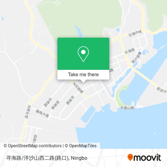 寻海路/洋沙山西二路(路口) map
