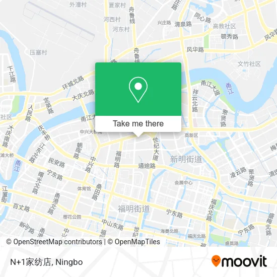N+1家纺店 map