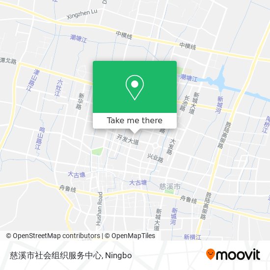 慈溪市社会组织服务中心 map