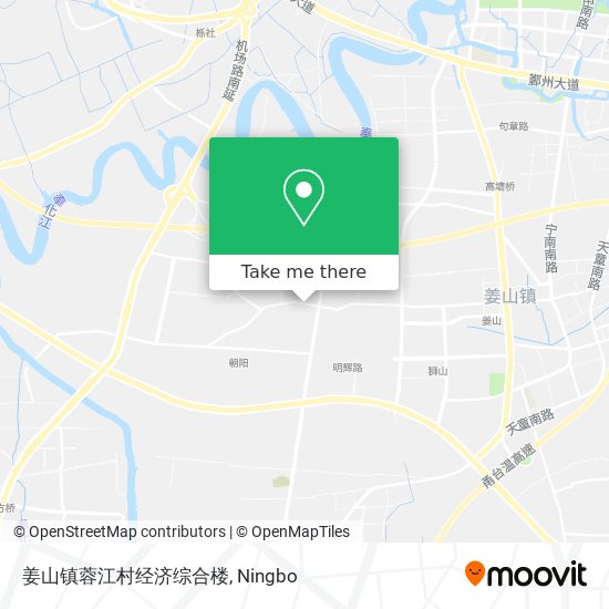 姜山镇蓉江村经济综合楼 map