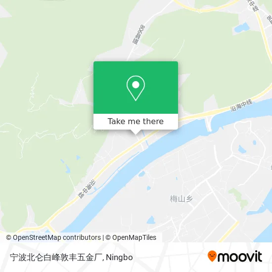 宁波北仑白峰敦丰五金厂 map