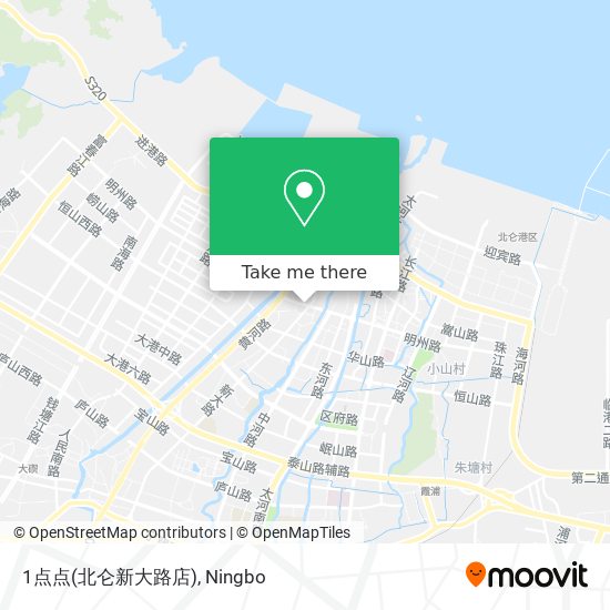 1点点(北仑新大路店) map