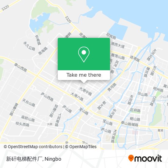 新矸电梯配件厂 map