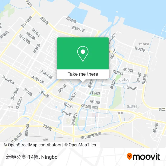 新艳公寓-14幢 map