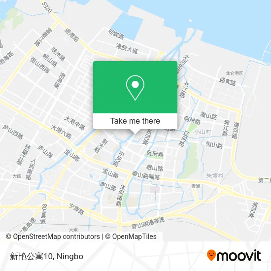 新艳公寓10 map