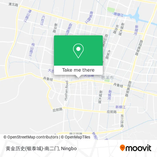 黄金历史(银泰城)-南二门 map