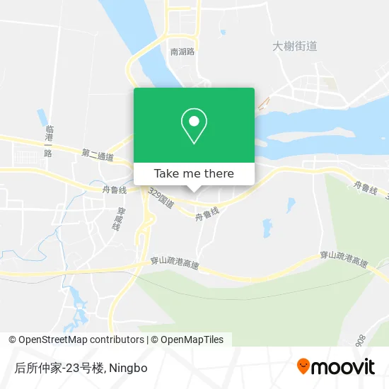 后所仲家-23号楼 map