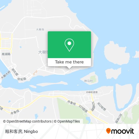 顺和客房 map