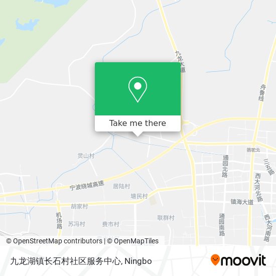 九龙湖镇长石村社区服务中心 map