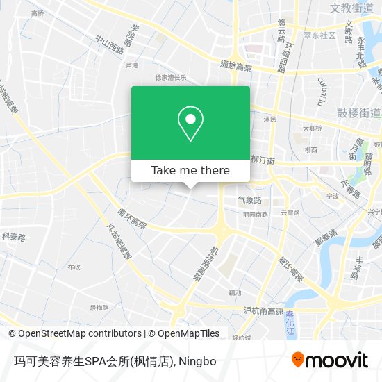 玛可美容养生SPA会所(枫情店) map