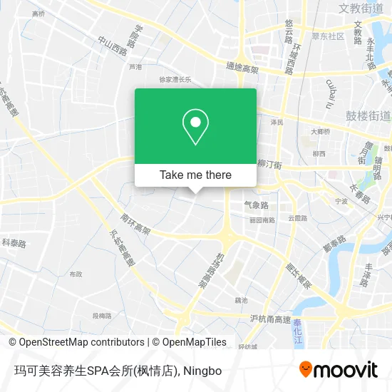 玛可美容养生SPA会所(枫情店) map